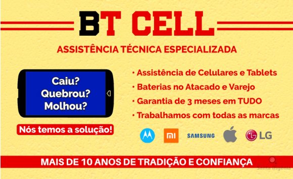 BT Cell - Lojas Santa Efigênia