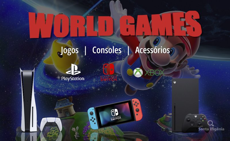 Mário World Games - Loja De Videogame em Centro