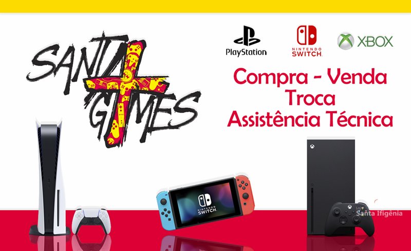 Santa Games  PS5, Xbox Series X e S, Switch, Jogos e muito mais!