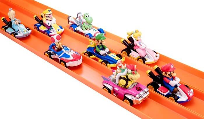 Hot Wheels do Mario Kart