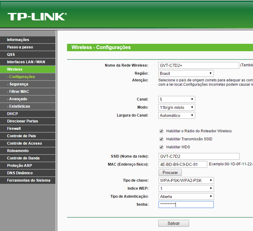 configurar roteador tp-link