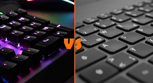 Teclado mecânico vs Teclado membrana