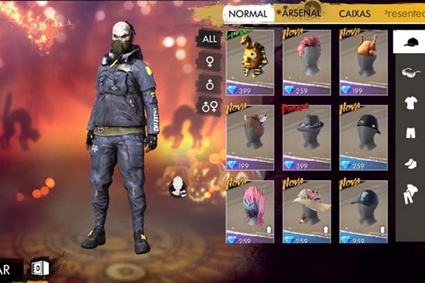 Skins do Free Fire  Descubra como conseguir Skins de graça no jogo