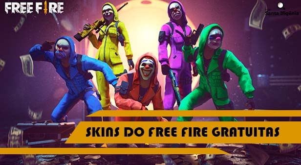 Skins do Free Fire  Descubra como conseguir Skins de graça no jogo