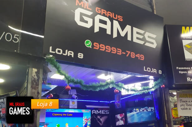 MELHORES LOJAS DE GAMES SANTA IFIGENIA - MIL GRAUS GAMES