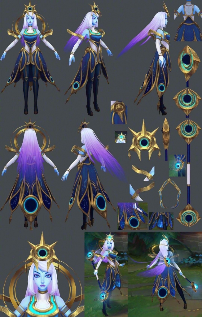 skin league of legends - lux - 3