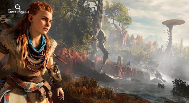 imagem promocional de horizon zero dawn - capa