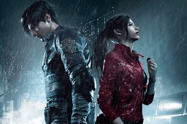 Claire e Leon de Resident Evil 2 - Coronavírus