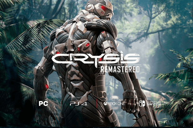 Personagem do jogo Crysis na versão remastered