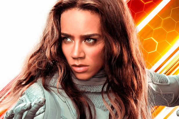 Hannah John-Kamen como A Fantasma de Homem-Formiga e a Vespa - Resident Evil