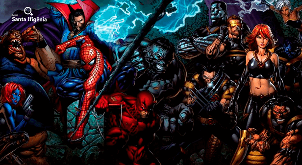 Personagens da Marvel reunidos na saga Ultimatum