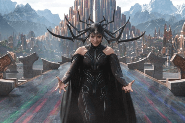 Cate Blanchett como Hela em Thor: Ragnarok - Borderlands