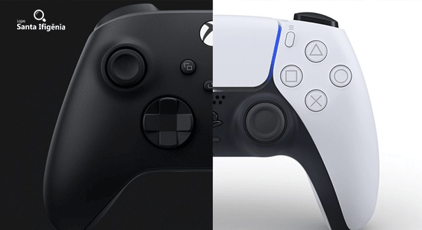 Controles do PlayStation 5 e Xbox Series X