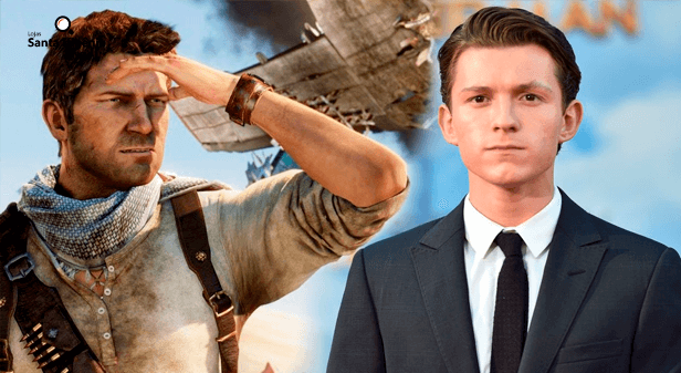 Nathan Drake e Tom Holland - Uncharted