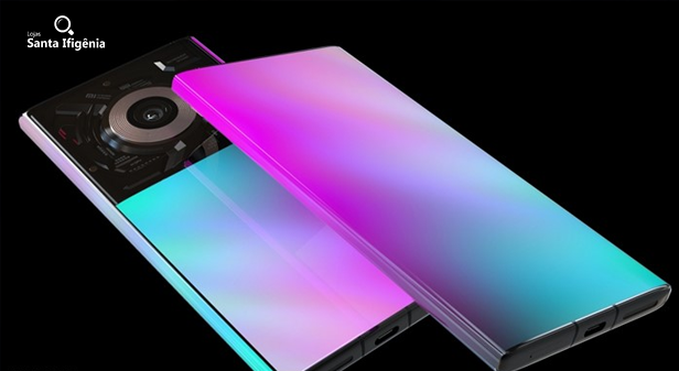 Imagem conceito do xiaomi mi mix