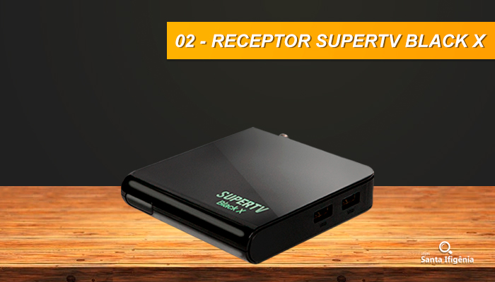 Receptor Supertv Black X - Melhores Receptores de 2020